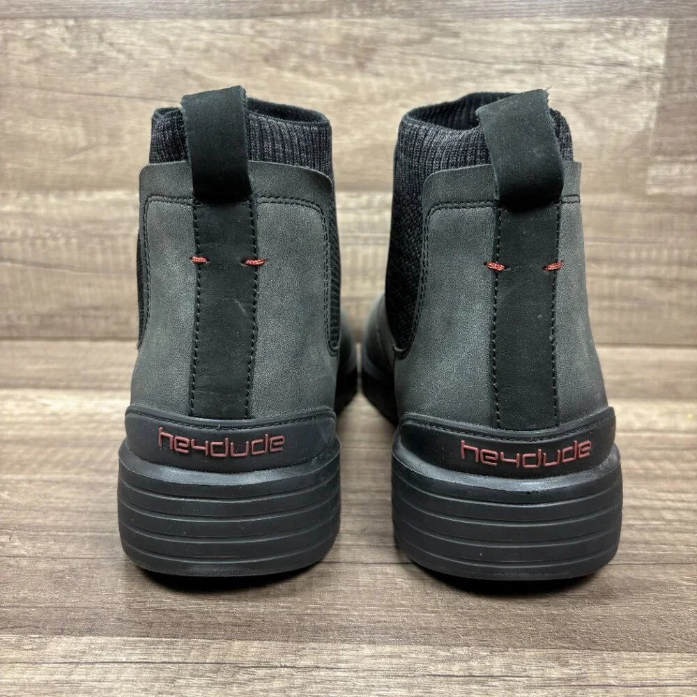 Hey Dude Scott Grip Gray Mens US Size 8 EUR 41 113314938 Boots_4